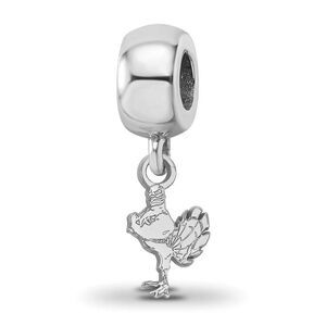 Sterling Silver Virginia Tech XS Dangle Bead Charm